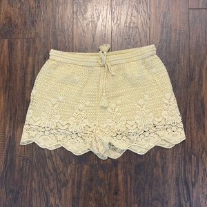 Knit shorts